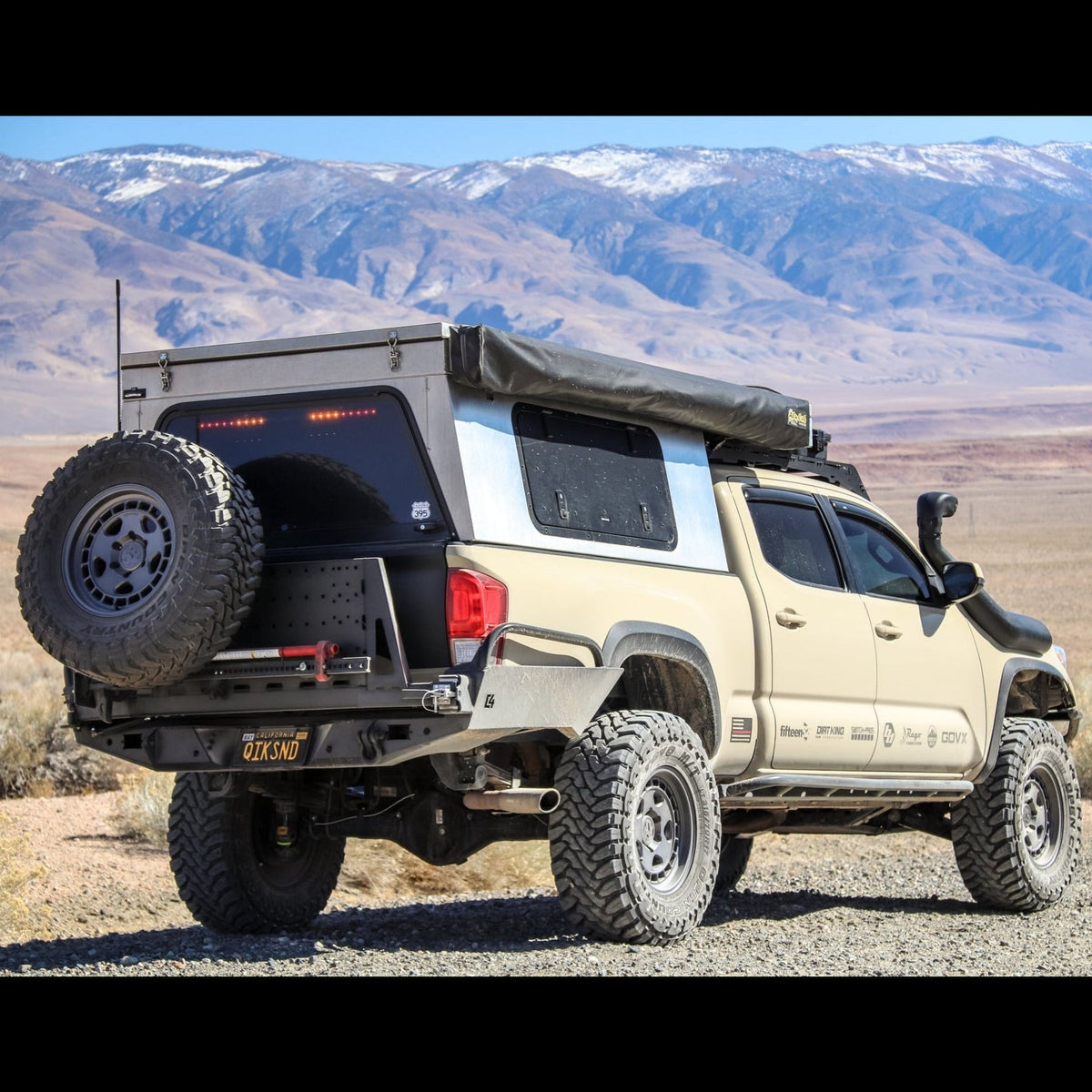 C4 Fabrication Tacoma Overland Series High Clearance Rear Bumper / 3rd Gen / 2016-2023