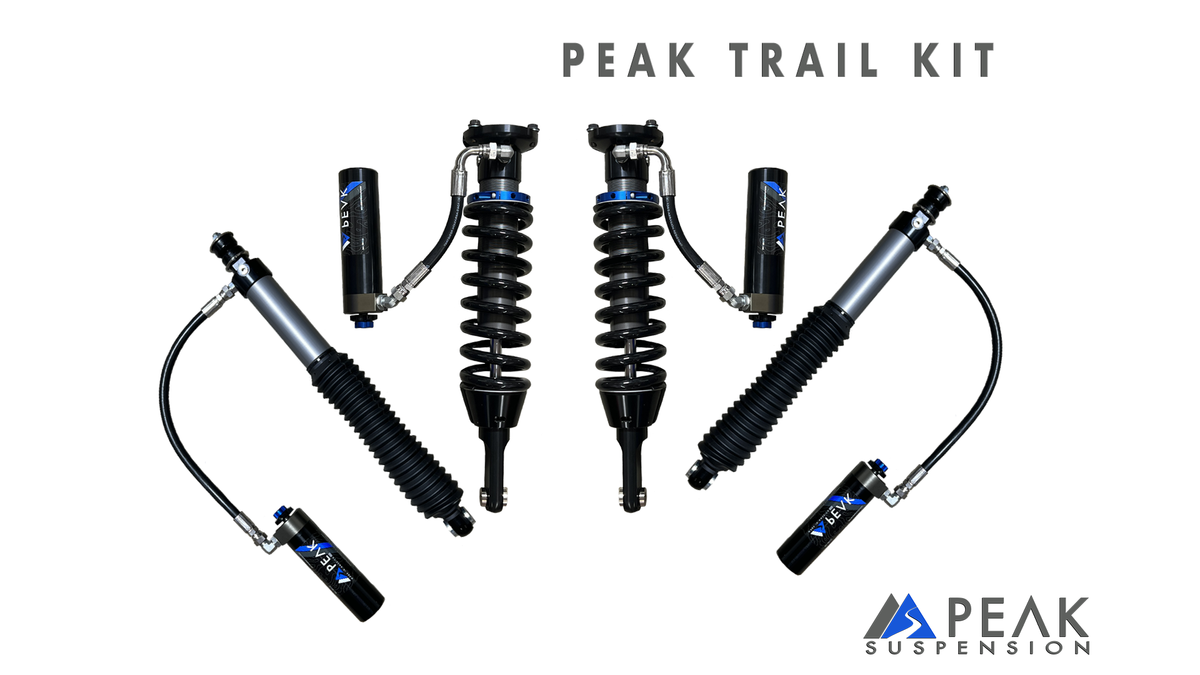 Peak Suspension 2.5" DSC Coilovers Trail Kit Toyota Tacoma 2024+ for 2024+ Toyota Tacoma
