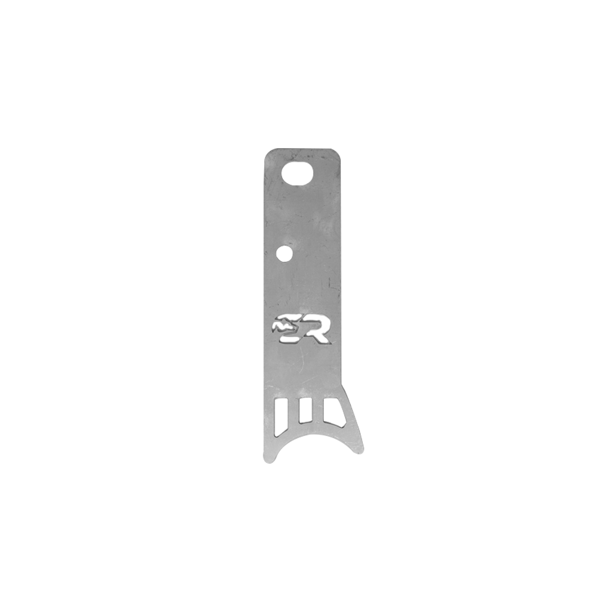 Tailgate security bracket for 2005-2015 Toyota Tacoma, metal accessory with cutout design