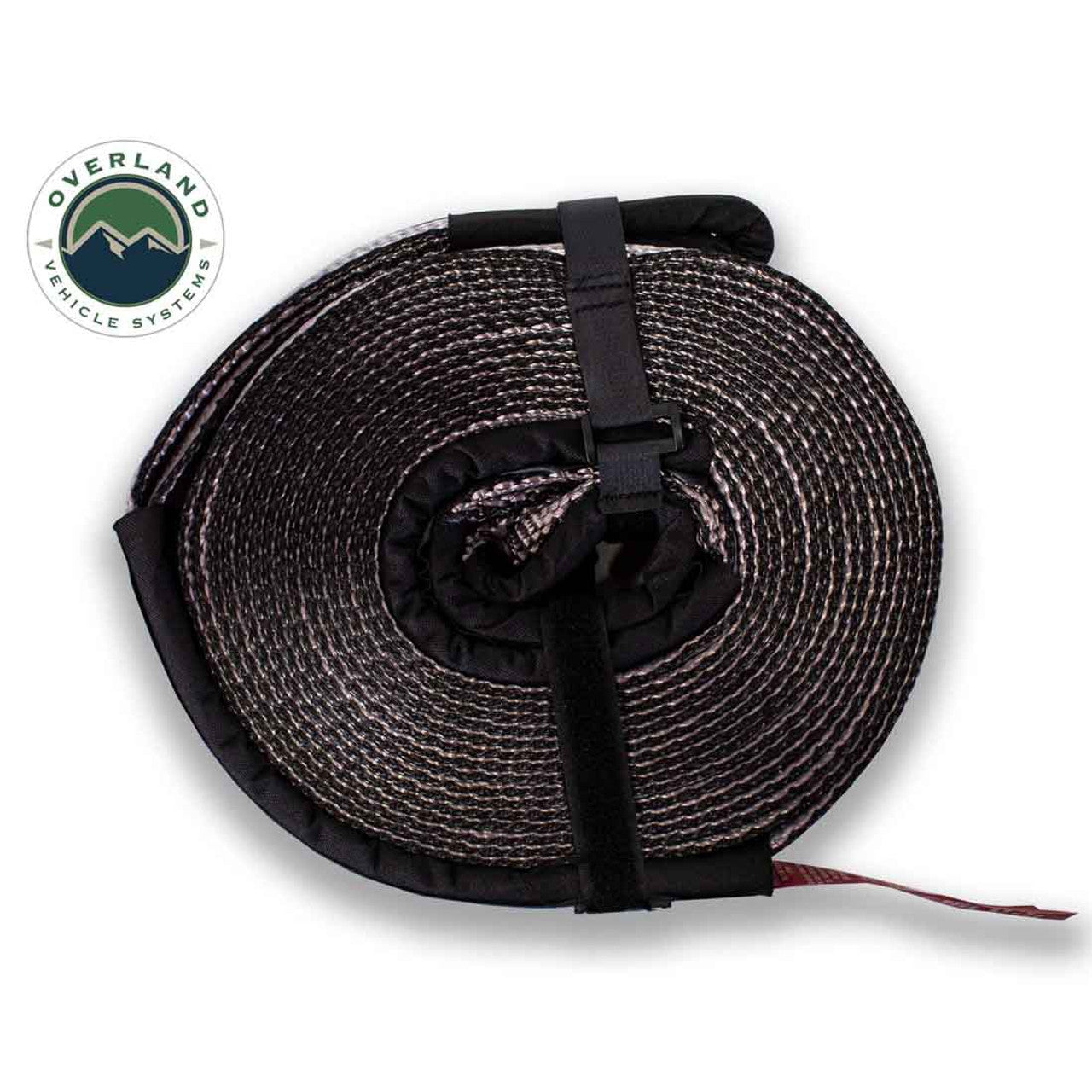Tow Strap Gray With Black Ends & Storage Bag