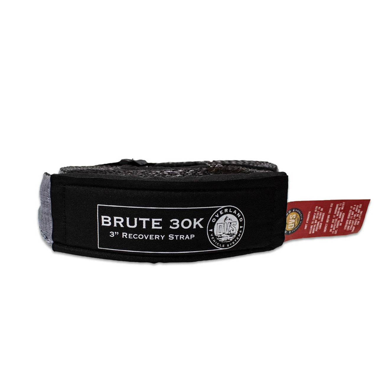 Tow Strap Gray With Black Ends & Storage Bag
