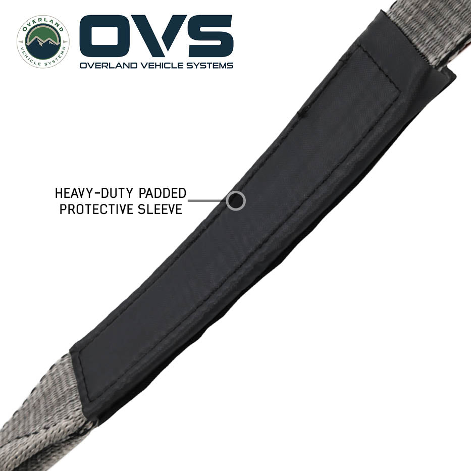 OVS Brute recovery tow strap with padded sleeve and storage bag - view 5