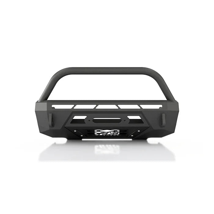 Toyota 4Runner front bumper, off-road steel upgrade, black, 2014-2021 model accessory