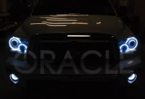 ToyotaTundraCustomHeadlightHaloKit200820092010HaloLEDCCFL - NVMOS