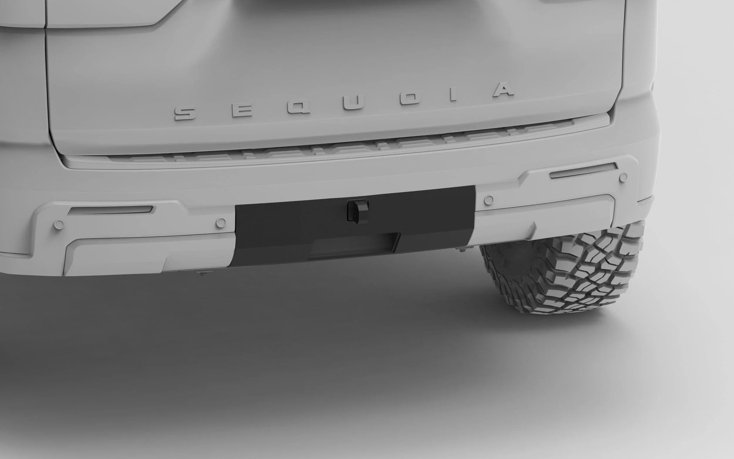 2023-Current Toyota Sequoia Rear Recovery Point/Hybrid Bumper