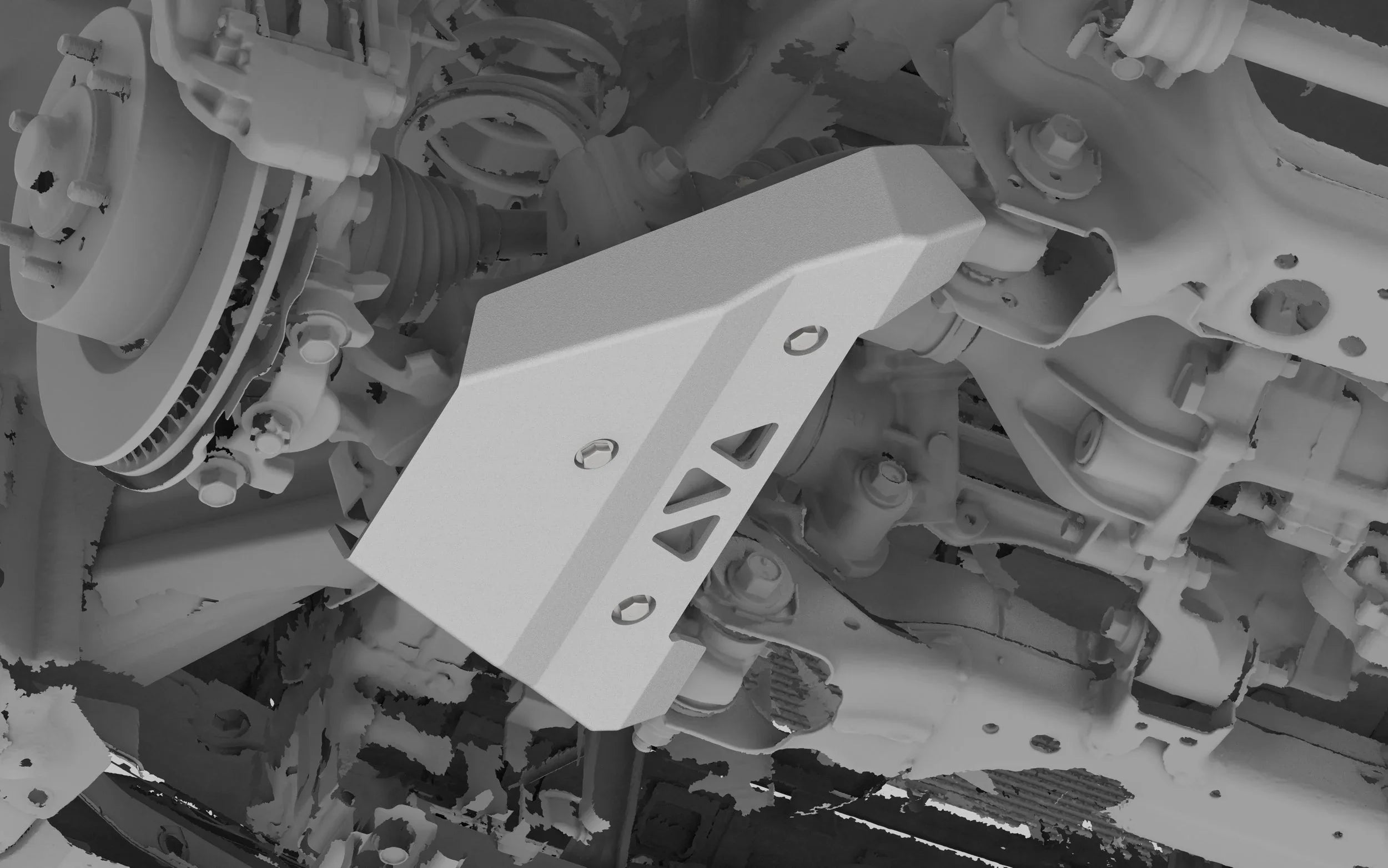 2024-Current Toyota Tacoma Lower Control Arm Skid Plate Kit