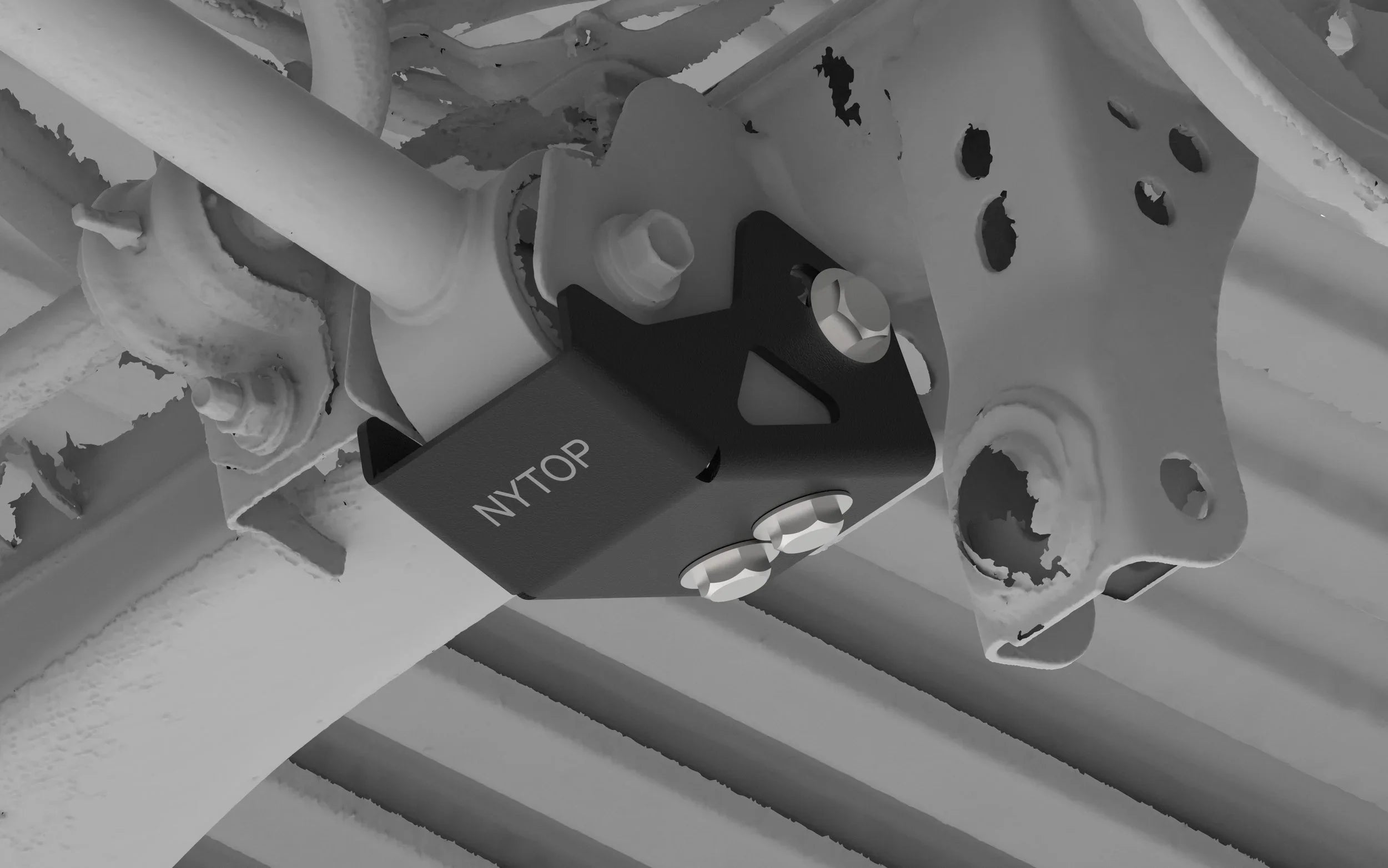 2024-Current Toyota Tacoma Lower Trailing Arm Skid Plate Kit