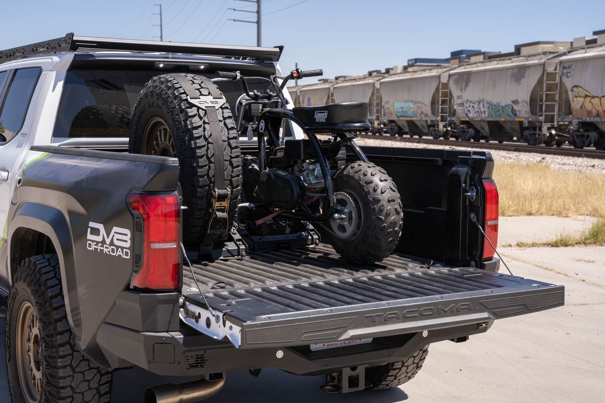 Truck-Bed-Universal-Tire-Carrier-_-Accessory-Mount-Installed-8 - NVMOS