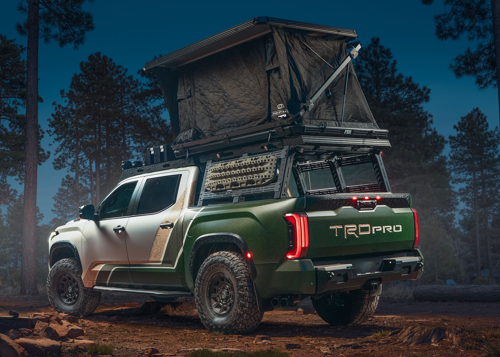Backwoods Toyota Tundra 3rd Gen (2022+) Bed Rack - Full Height