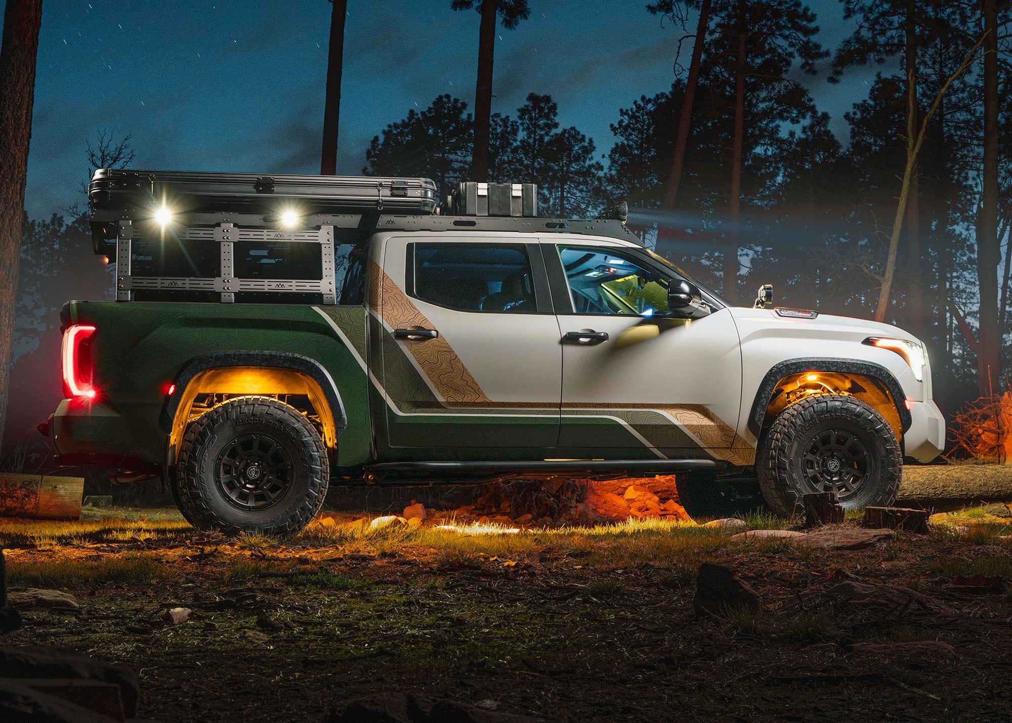 Backwoods Toyota Tundra 3rd Gen (2022+) Bed Rack - Full Height