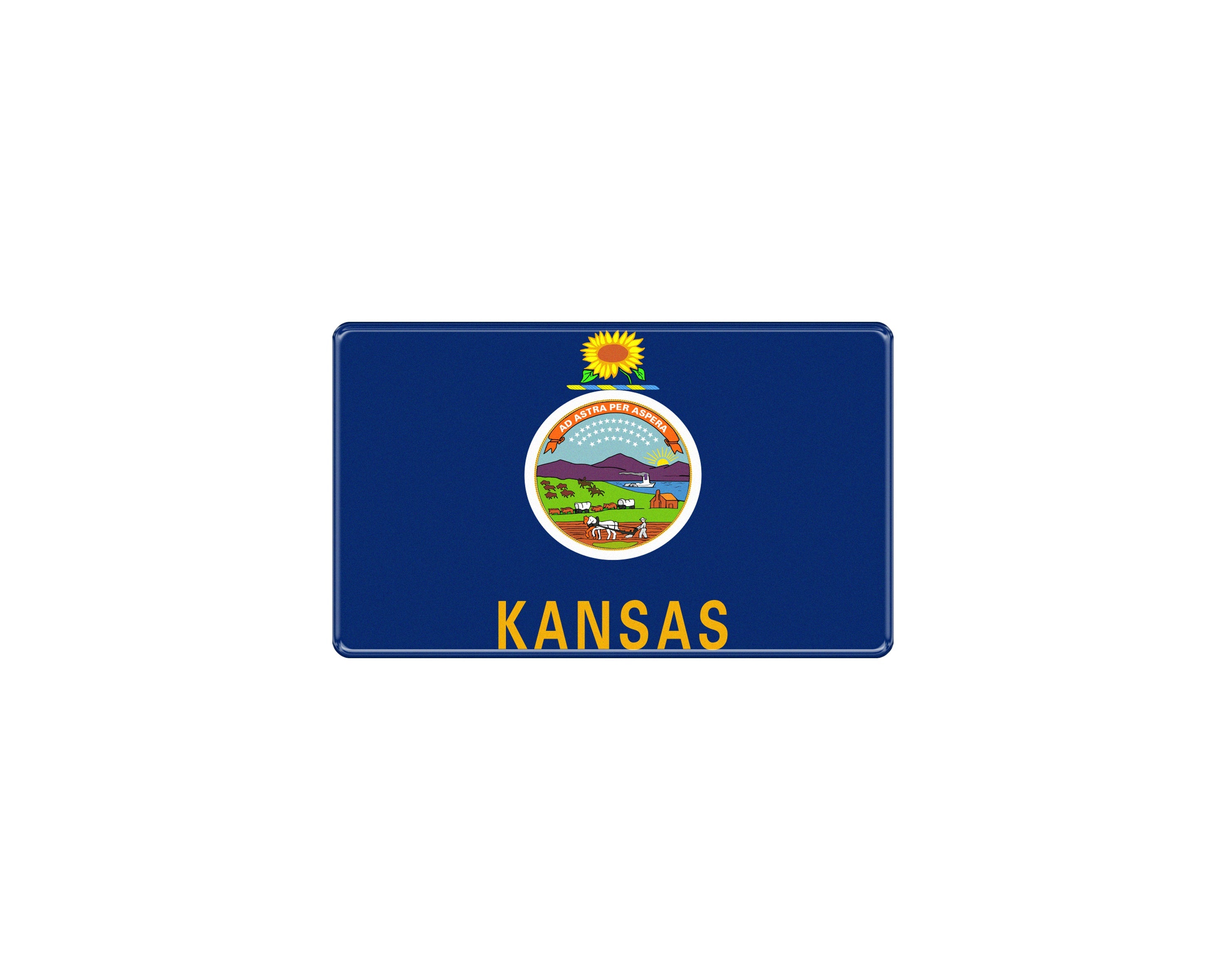 Tufskinz.com USA Flag Emblem Fits - Universal - SKU USA001-PWT-119-G - USA001 PWT 108 G 20 - off-road overland product image