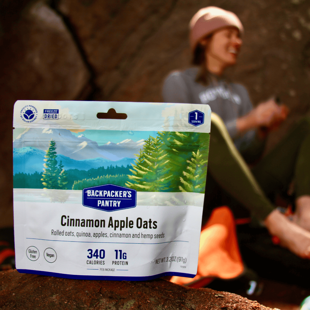 Avena con manzana y canela