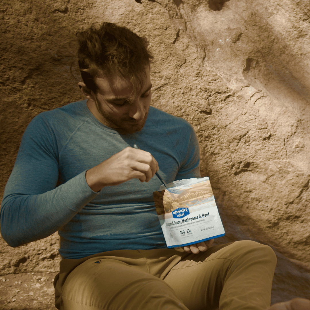 Backpacker's Pantry Stroganoff Sauce, Mushrooms, and Beef