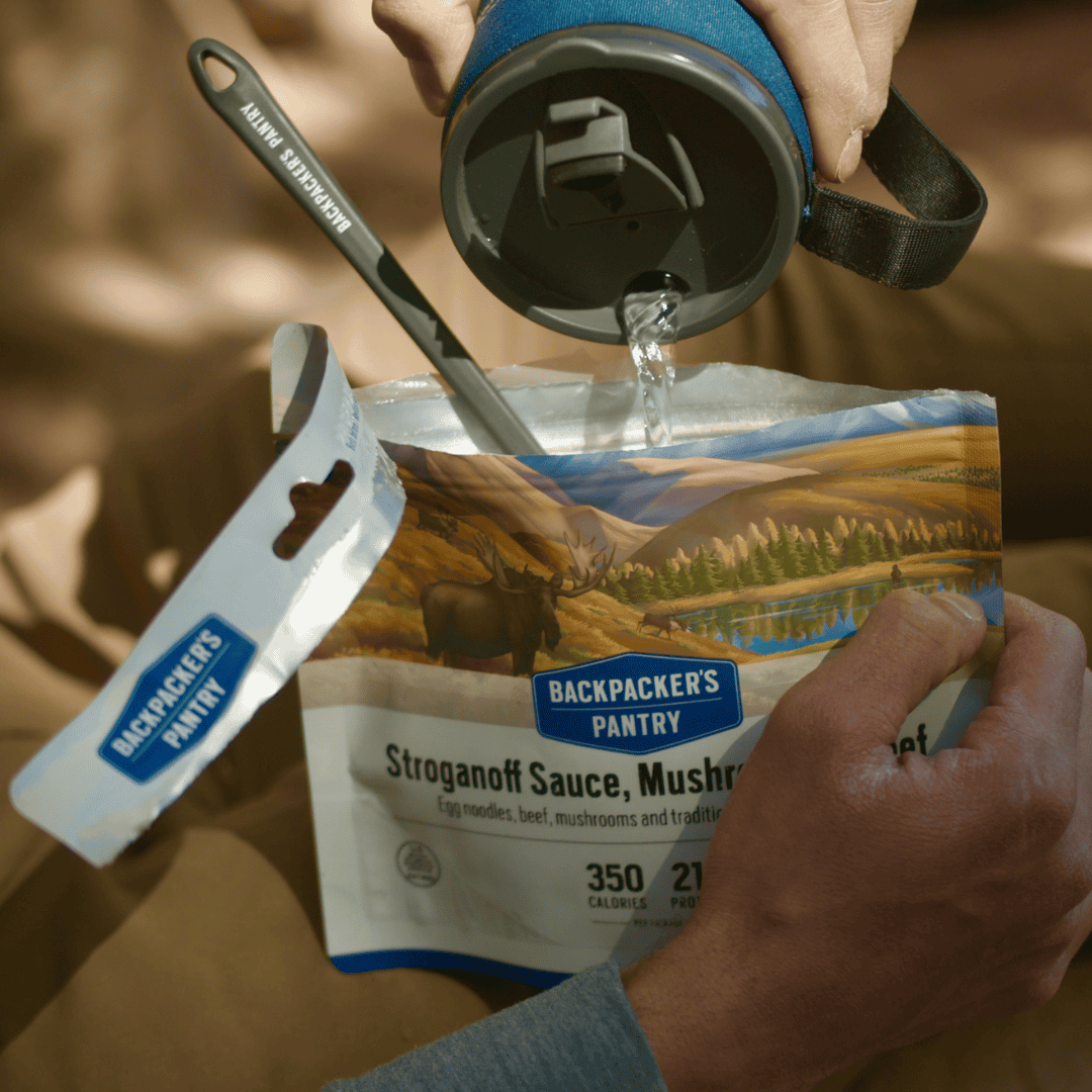 Backpacker's Pantry Stroganoff Sauce, Mushrooms, and Beef