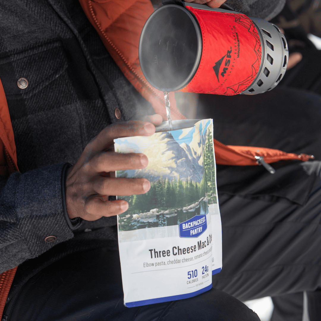 Macarrones con queso y tres quesos