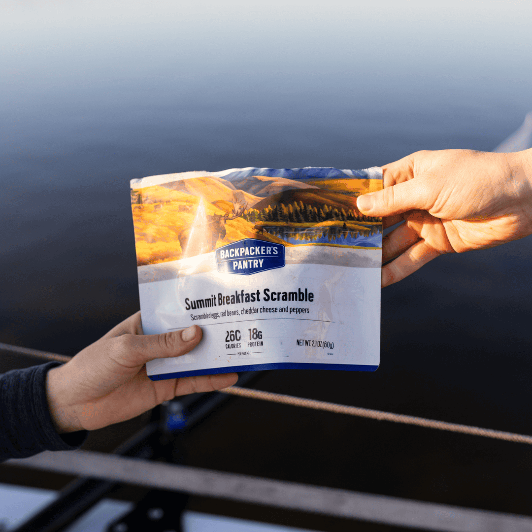 Desayuno revuelto en la cumbre