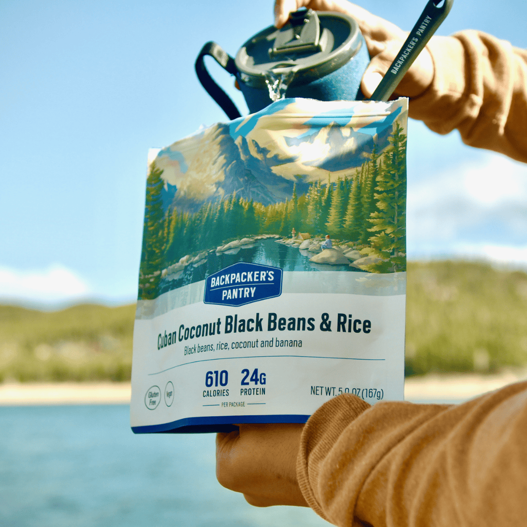 Arroz cubano con coco y frijoles negros