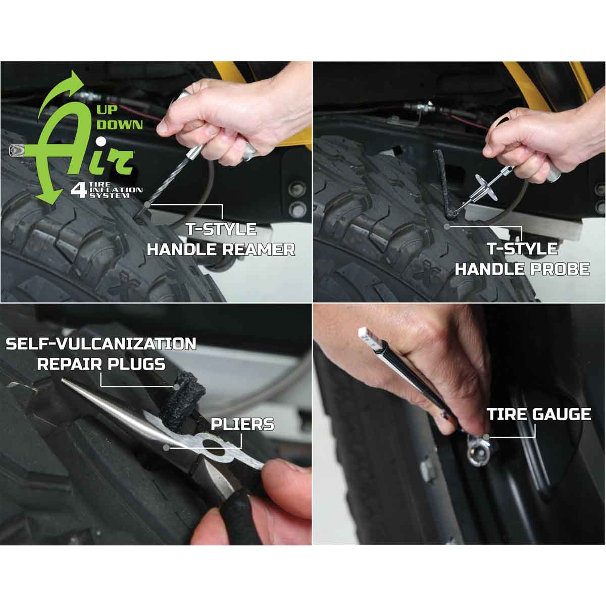 Up Down Air 53 piece tire plug repair kit - view 3