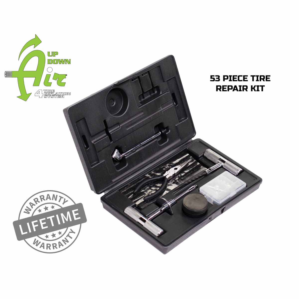 Up Down Air 53 piece tire plug repair kit - view 7
