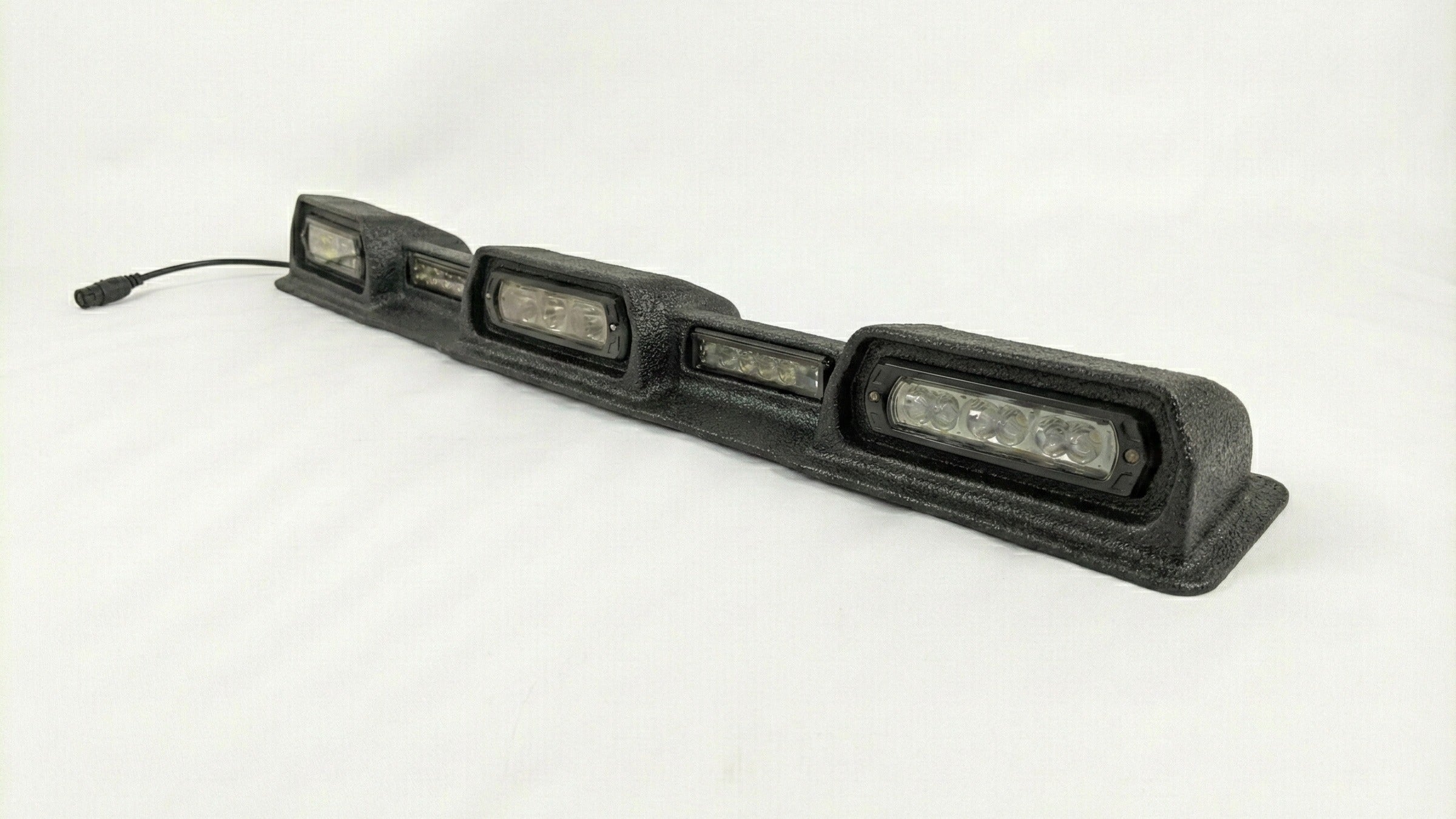 2024-2026 Toyota Tacoma PRO Integrated Roof Visor & Light System – Aero Housing with High-Output LED Light Bars & Dual-Color Markers