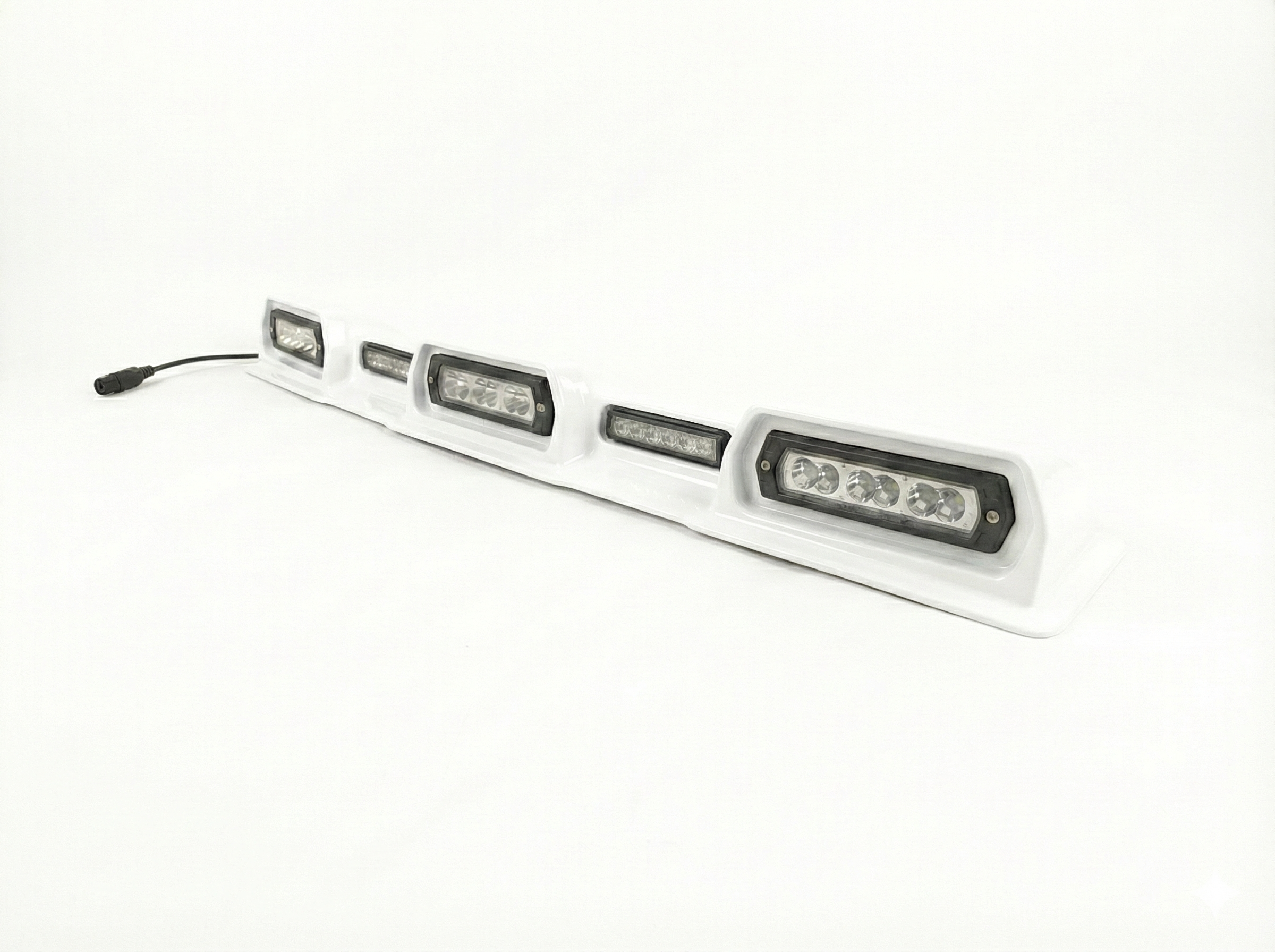 2024-2026 Toyota Tacoma PRO Integrated Roof Visor & Light System – Aero Housing with High-Output LED Light Bars & Dual-Color Markers