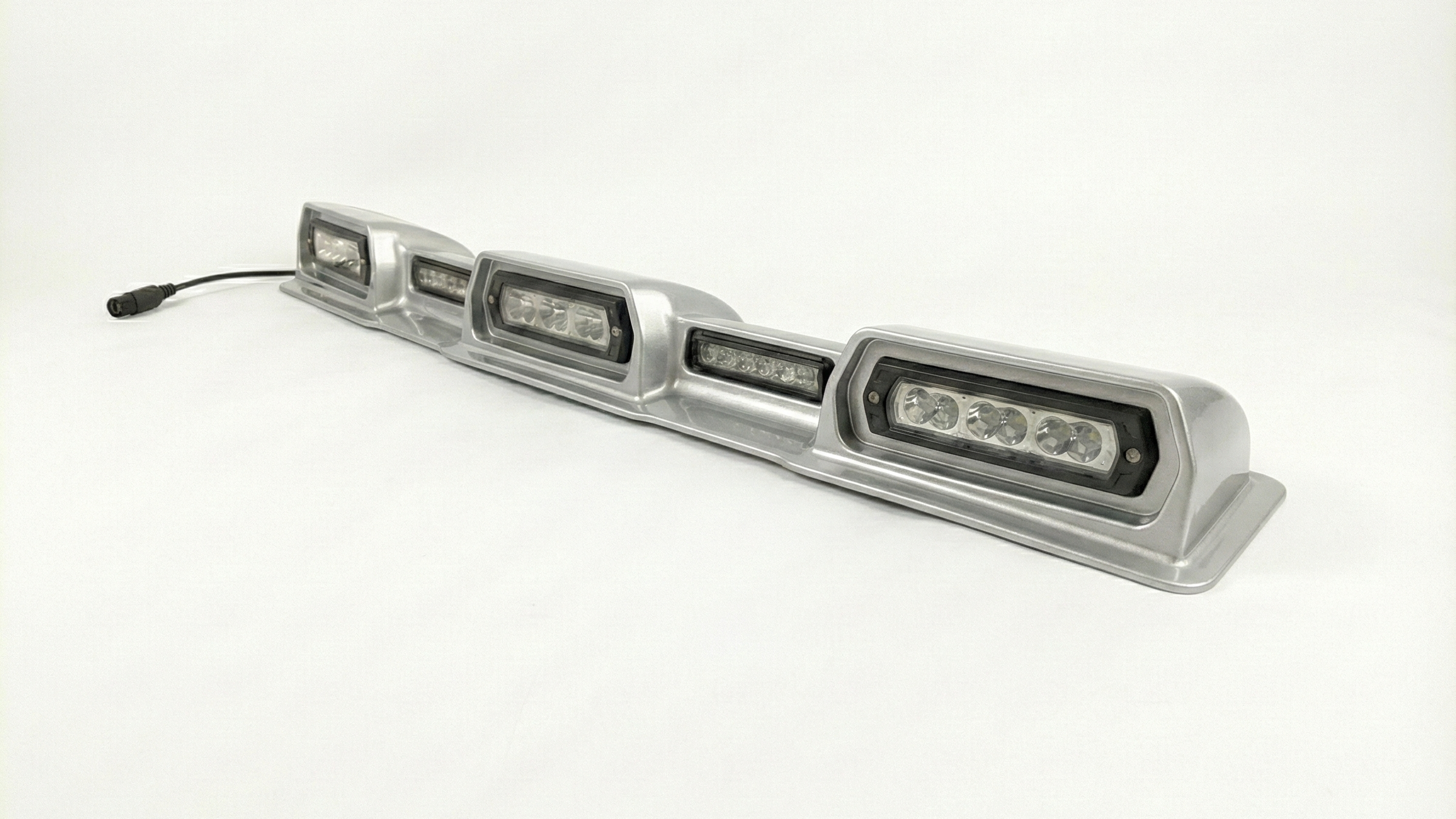 2024-2026 Toyota Tacoma PRO Integrated Roof Visor & Light System – Aero Housing with High-Output LED Light Bars & Dual-Color Markers