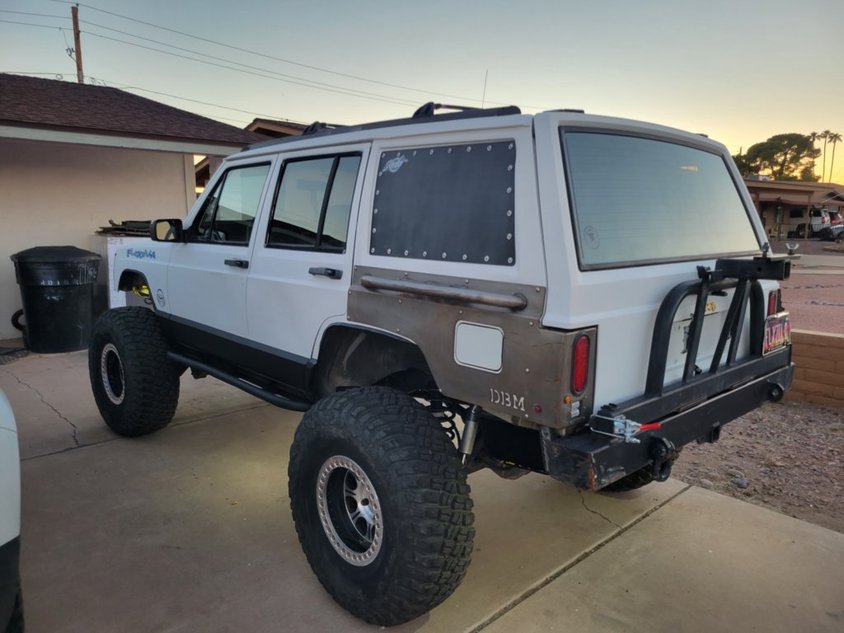 Gatekeeper 1984-2001 Jeep Cherokee XJ Molle Panel Rear Window Replacement Kit