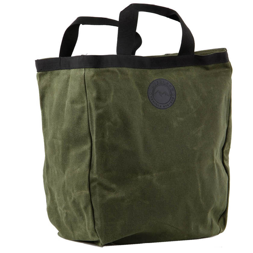 Overland Vehicle Systems Canyon #16 waxed canvas tote bag