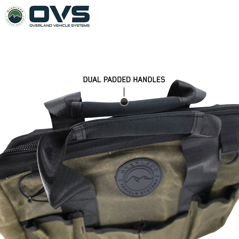 Overland Vehicle Systems Canyon #16 waxed canvas all purpose tool bag - view 6