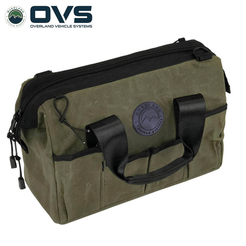 Overland Vehicle Systems Canyon #16 waxed canvas all purpose tool bag - view 7