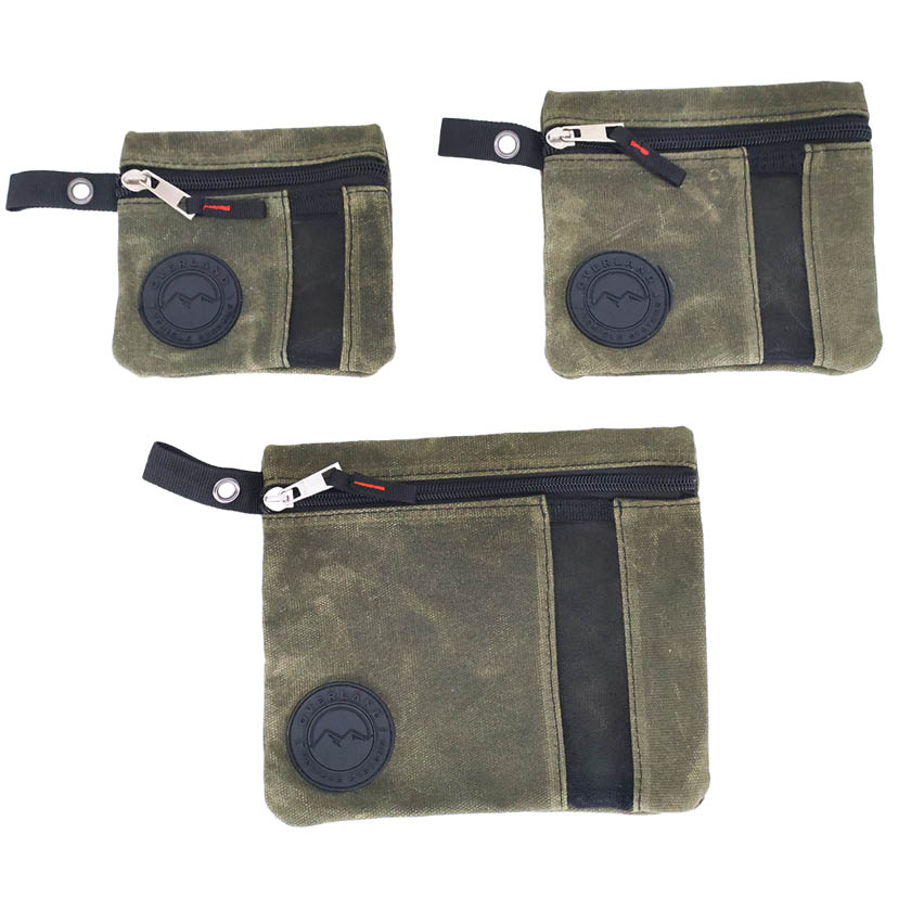 Overland Vehicle Systems Canyon small #12 waxed canvas storage bag 3-piece set