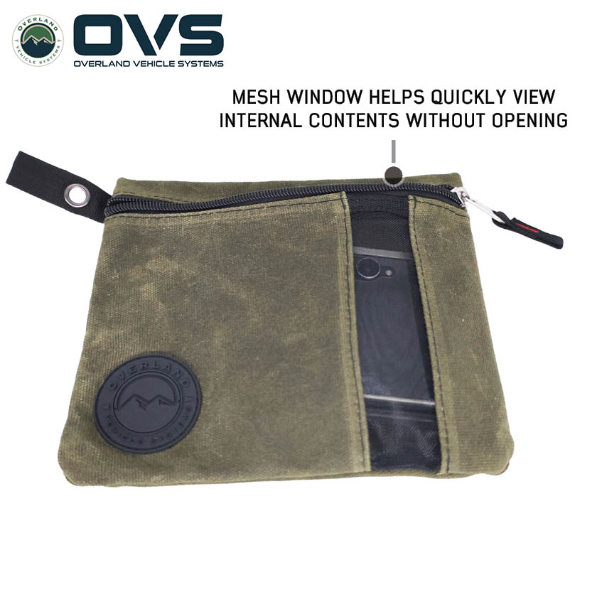 Overland Vehicle Systems Canyon small #12 waxed canvas storage bag 3-piece set - view 4
