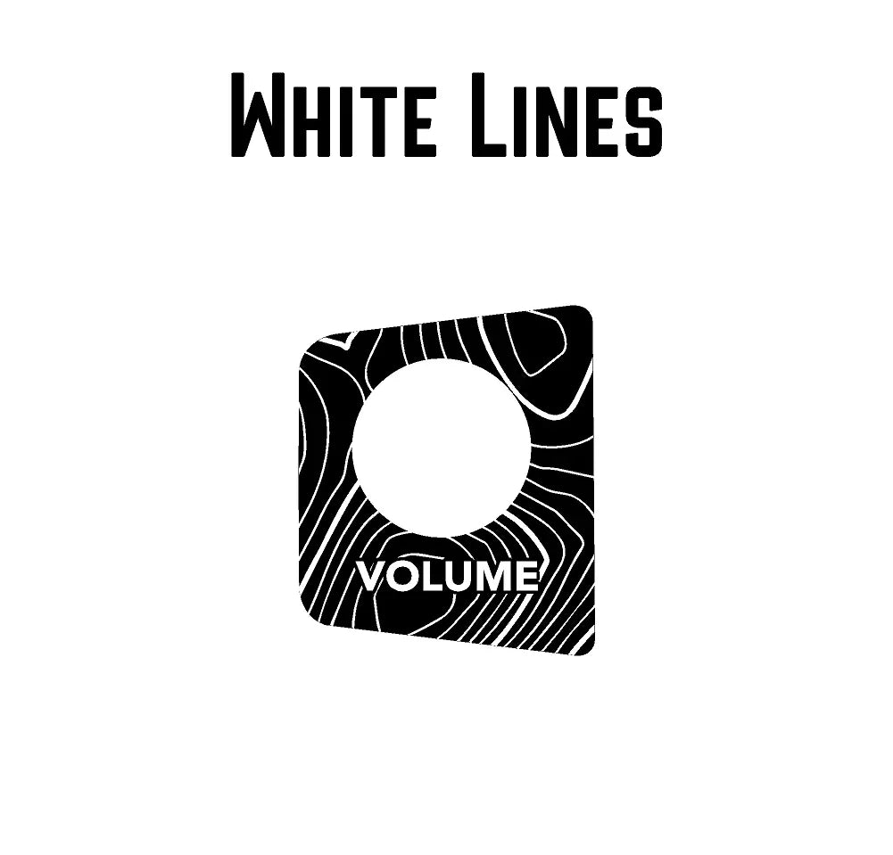 StickerFab Topographic Volume Button Trim Cover - 2024+ Land Cruiser