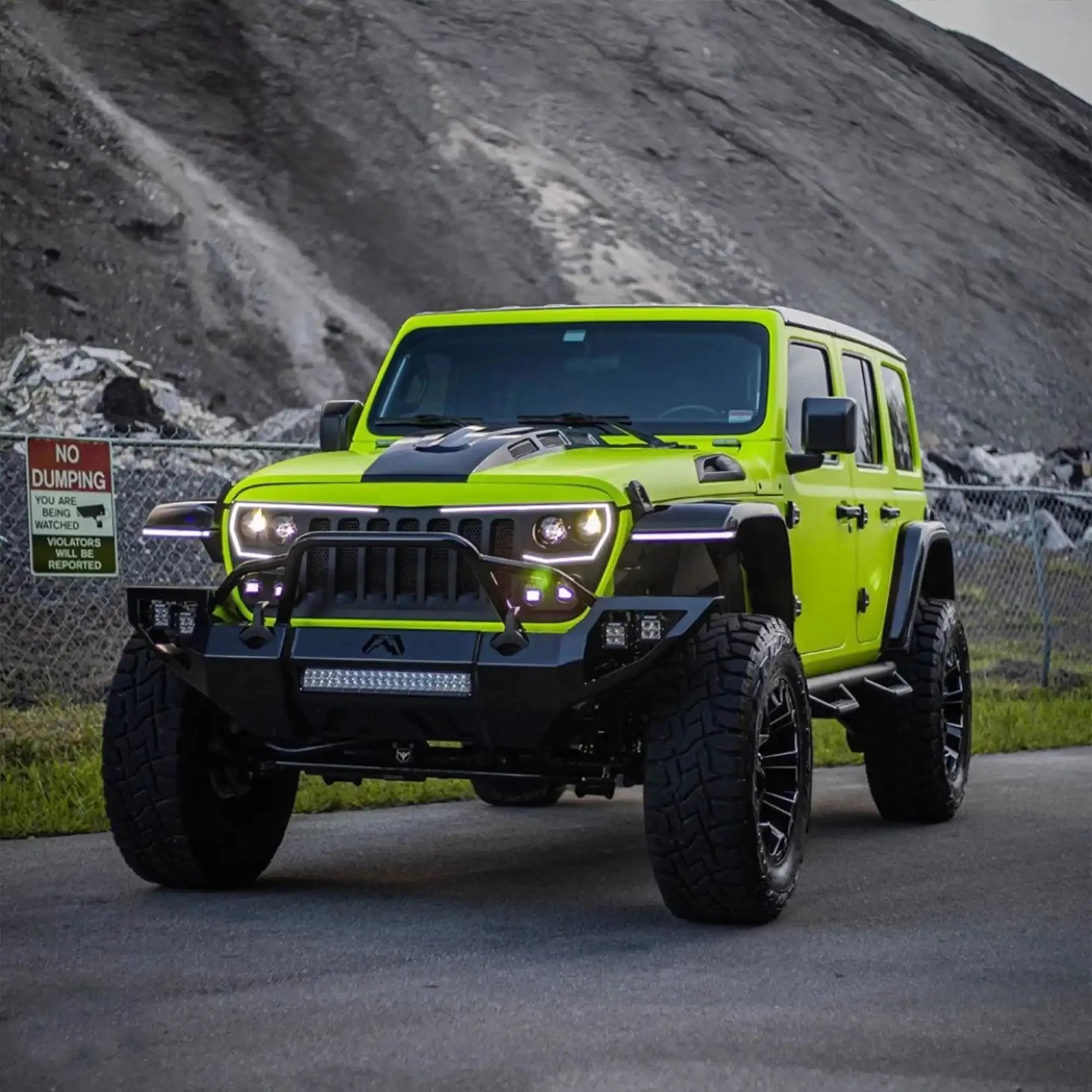 Wrangler_LED_Vector_Grill_ORACLE - NVMOS