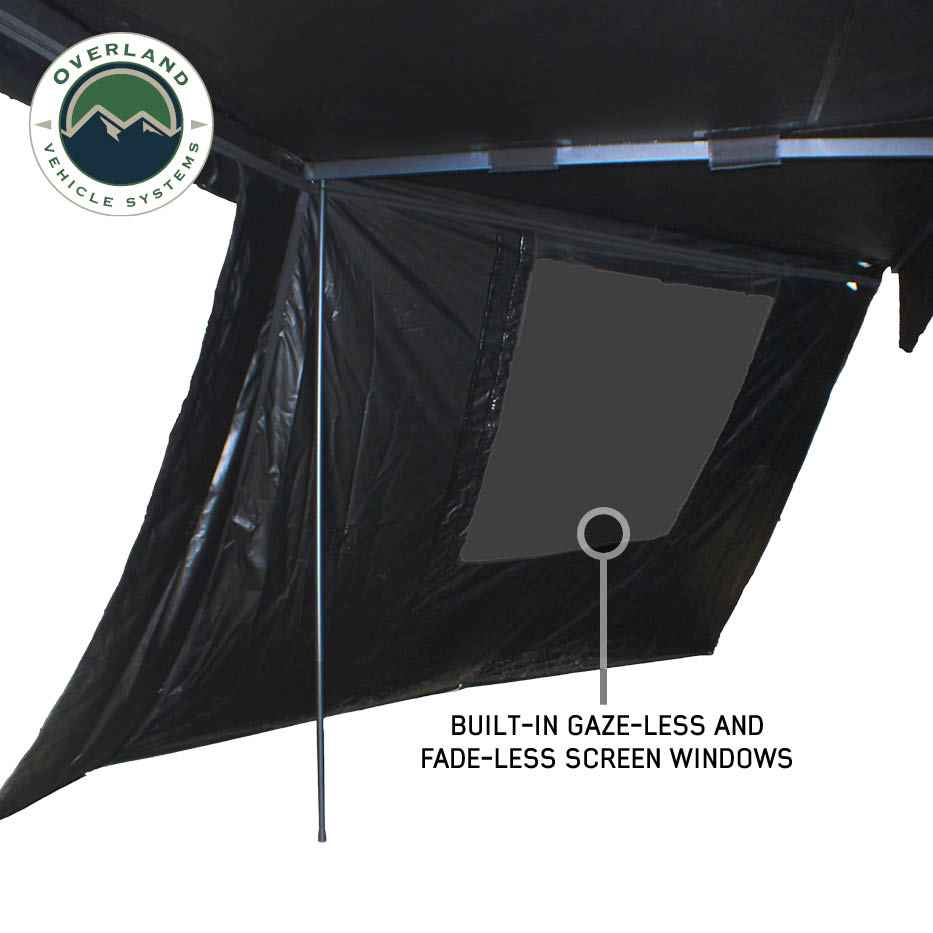 OVS XD Nomadic 180 awning wall with door and windows - view 3