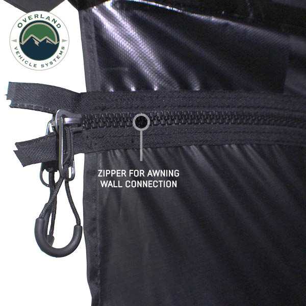 Overland Vehicle Systems XD Nomadic 270 degree awning walls with blackout - view 7