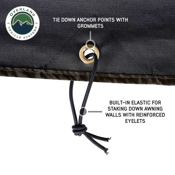 Overland Vehicle Systems XD Nomadic 270 degree awning walls with blackout - view 8