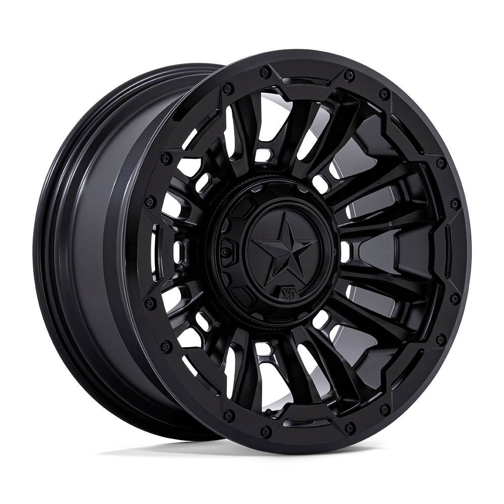 XD Bomber (XD870) Wheel - Matte Black w/ G-BLK Ring