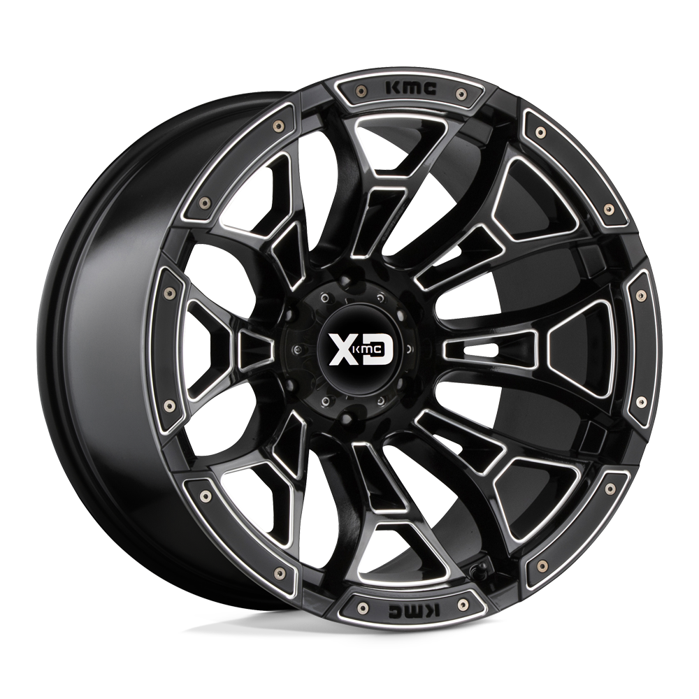 XD Boneyard (XD841) Wheel - Gloss Black Milled