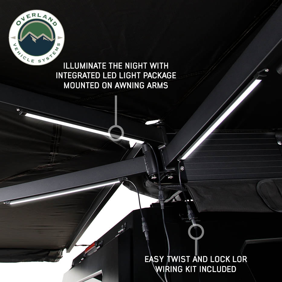 Overland Vehicle Systems XD Nomadic 270 degree awning with lights and blackout - view 5