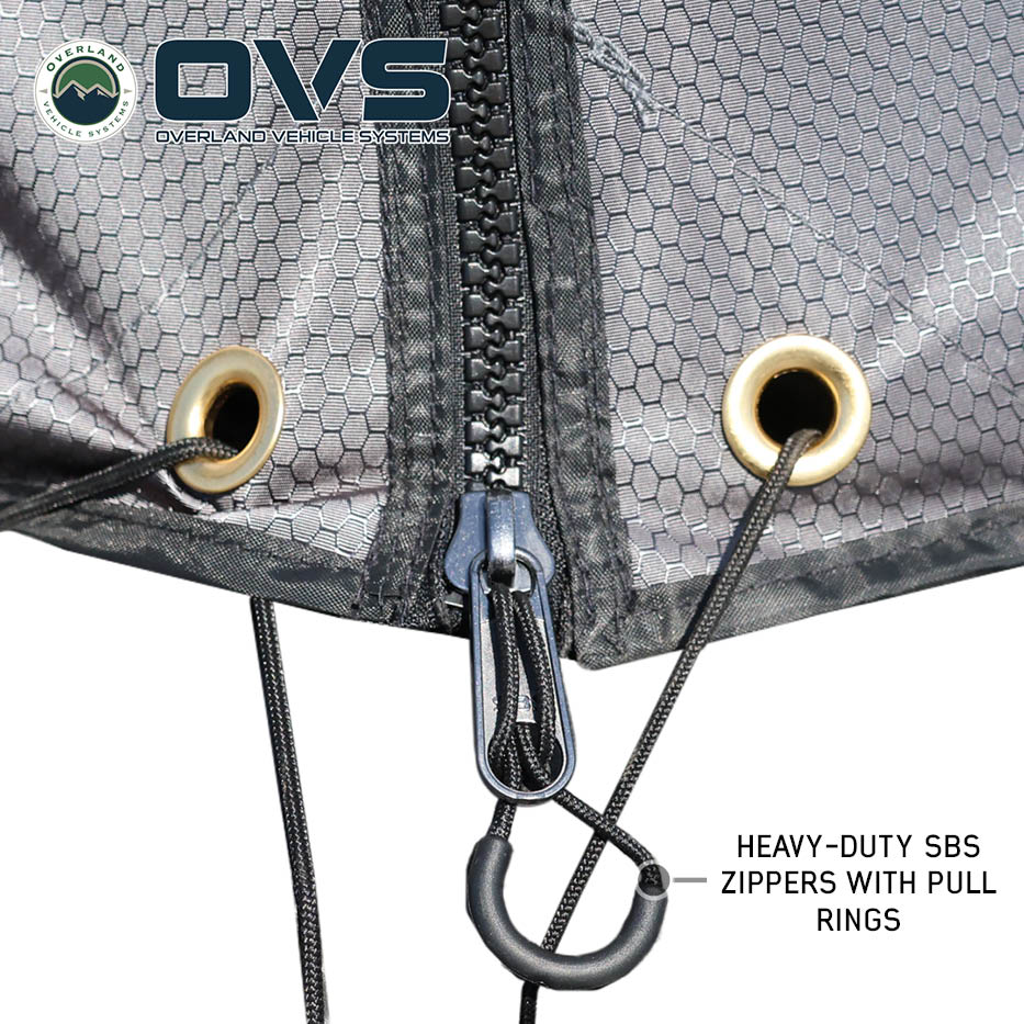 OVS XD Nomadic 270 Grey Hex Awning Walls - view 5