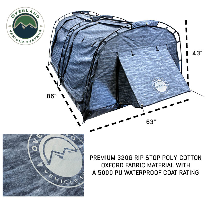 Overland Vehicle Systems XD Khumbu 2 person swag tent with blackout - view 2