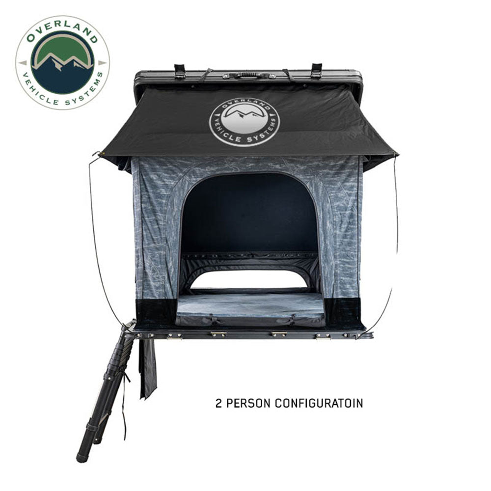 Overland Vehicle Systems XD Lhotse 2 person clamshell aluminum roof top tent - view 5