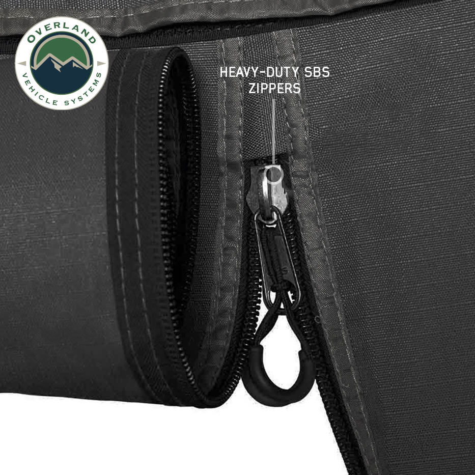 Overland Vehicle Systems XD Nomadic 270 LTE awning walls in black - view 5