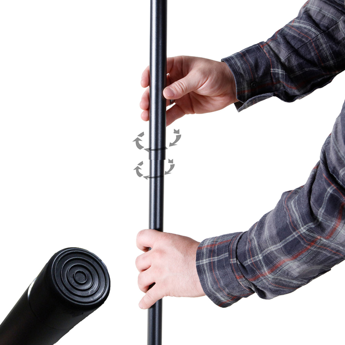 Overland Vehicle Systems HD Nomadic 270 awning poles, 3.0 meter 6 piece kit