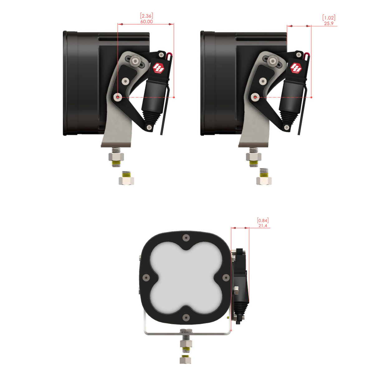 Baja Designs REFLEX™ Light Actuator Kit – XL Standard Housing