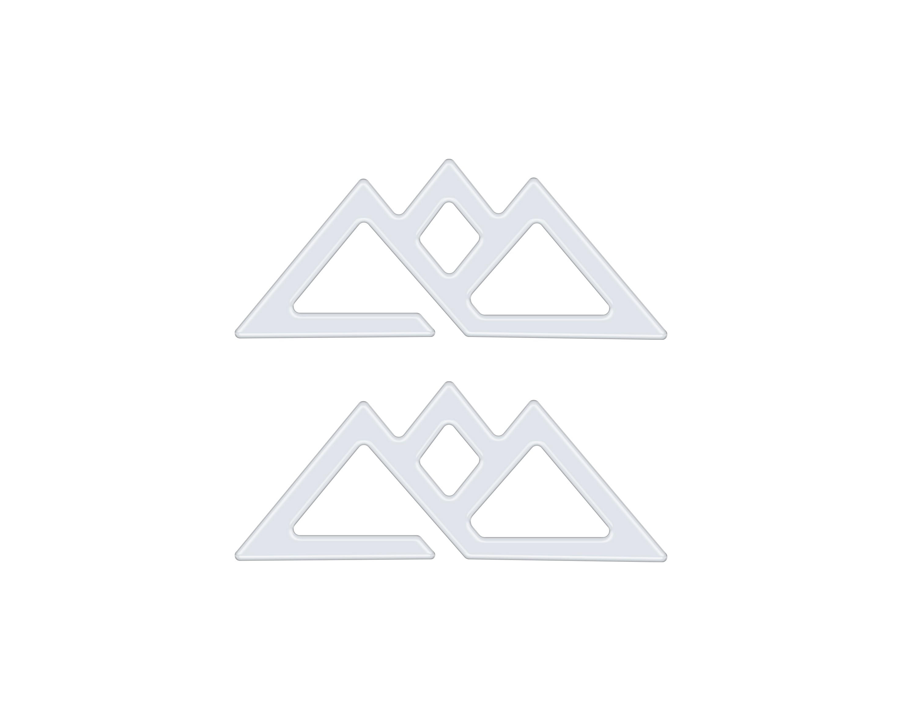 Timberline Logo Inserts Fits 2021-2024 Ford Explorer & Expedition