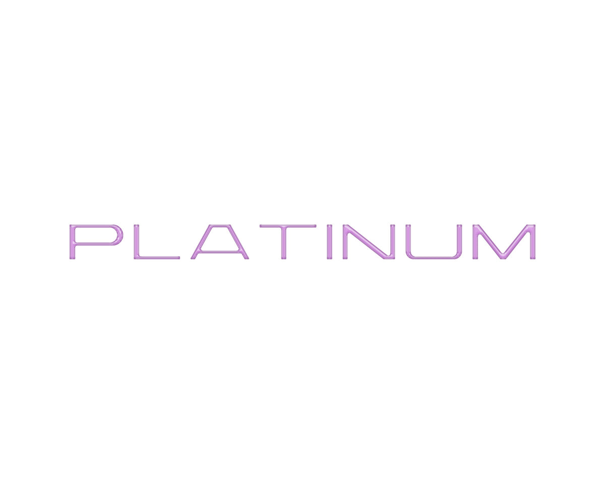 Tufskinz platinum rear hatch letter overlays for 2025-2027 Ford Expedition Platinum