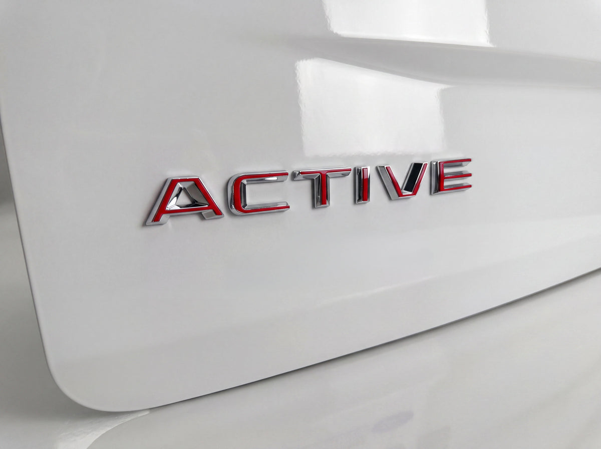 Tufskinz active rear hatch letter overlays for 2025-2027 Ford Expedition Active