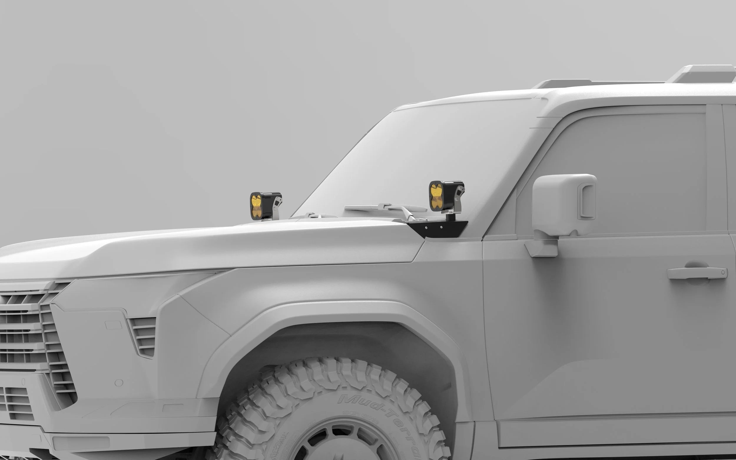 2024-Current Lexus GX550 Ditch Light Mount